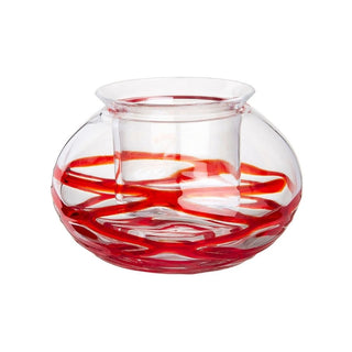 Carlo Moretti Lumino candlestick network in Murano glass h 7.2 cm - Buy now on ShopDecor - Discover the best products by CARLO MORETTI design
