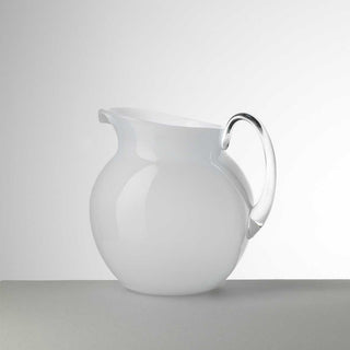 Mario Luca Giusti Pallina Jug with Handle White - Buy now on ShopDecor - Discover the best products by MARIO LUCA GIUSTI design