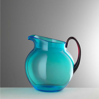 Mario Luca Giusti Pallina Jug with Handle Turquoise - Buy now on ShopDecor - Discover the best products by MARIO LUCA GIUSTI design