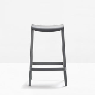 Pedrali Dome 268 stool H.76 cm. Pedrali Anthracite grey GA - Buy now on ShopDecor - Discover the best products by PEDRALI design