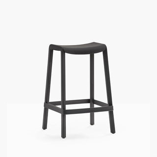 Pedrali Dome 268 stool H.76 cm. Black - Buy now on ShopDecor - Discover the best products by PEDRALI design