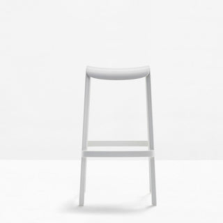 Pedrali Dome 268 stool H.76 cm. Pedrali White BI200E - Buy now on ShopDecor - Discover the best products by PEDRALI design