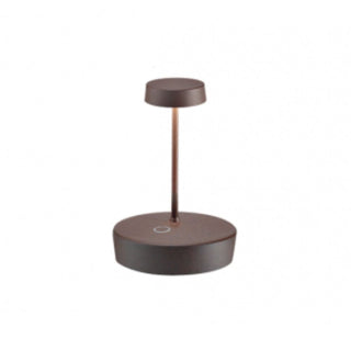 Zafferano Lampes à Porter Swap Mini Pro LED portable table lamp Zafferano Corten R3 - Buy now on ShopDecor - Discover the best products by ZAFFERANO LAMPES À PORTER design