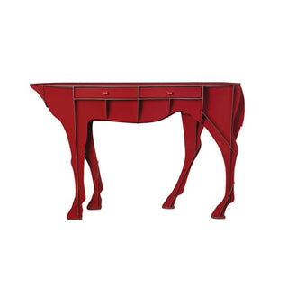 Ibride Mobilier de Compagnie Élisée console with drawers Ibride Glossy red - Buy now on ShopDecor - Discover the best products by IBRIDE design