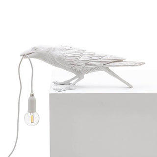Seletti Bird Lamp Playing table lamp White - Buy now on ShopDecor - Discover the best products by SELETTI design