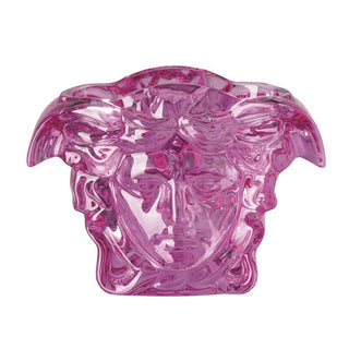 Versace meets Rosenthal Medusa Grande Crystal vase h. 19 cm. Pink - Buy now on ShopDecor - Discover the best products by VERSACE HOME design